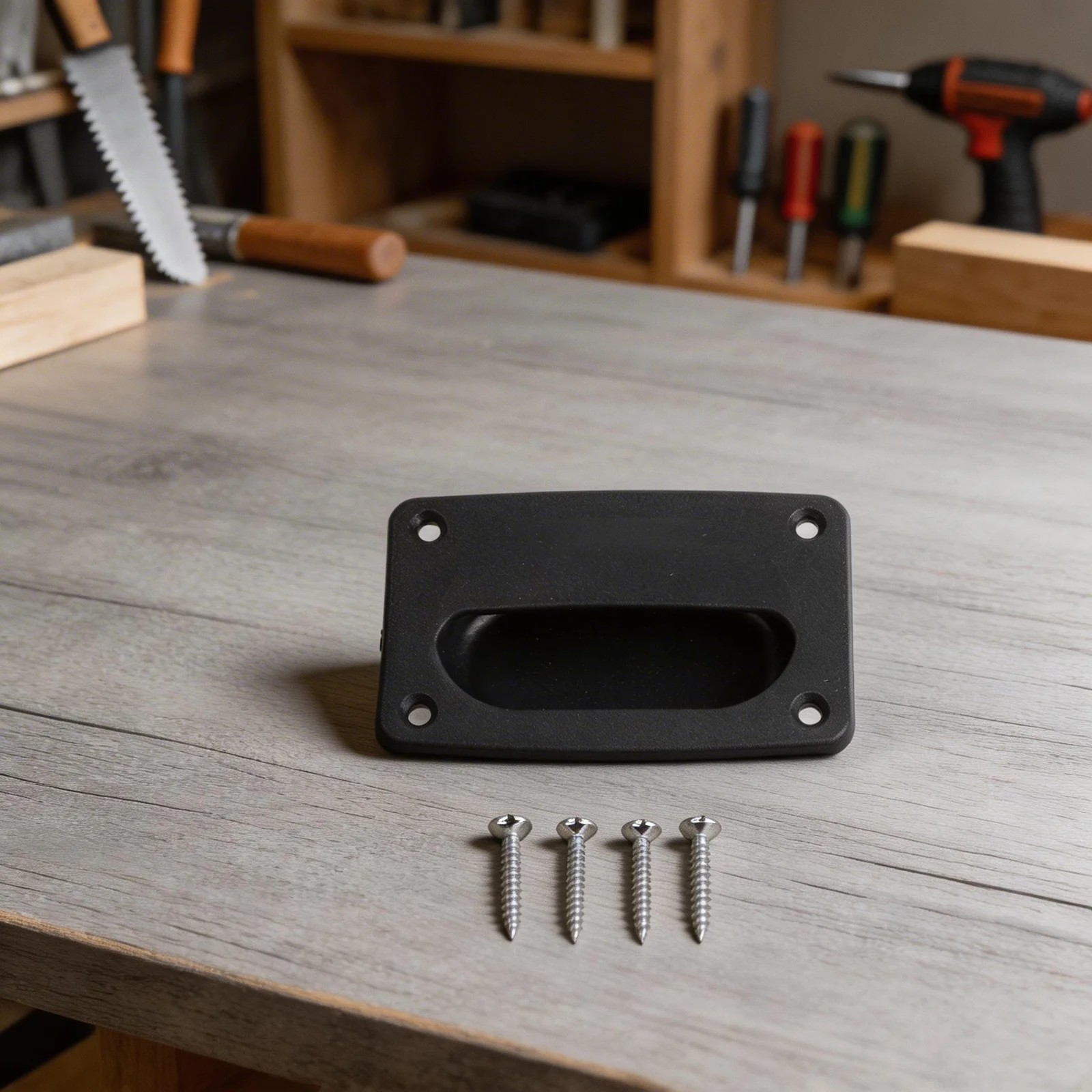 Rectangular Marine Floor Buckle ABS Concealed Installation Hatch Handle For Boat Water Motorcycle Yacht Interior Accessories