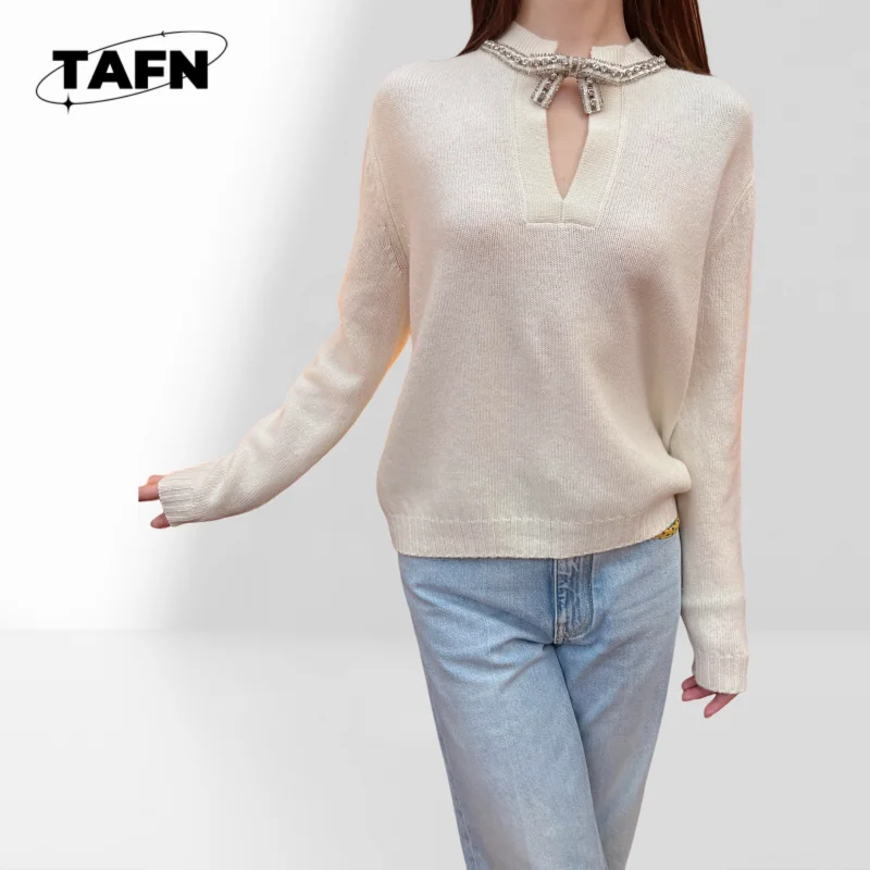 Top for Casual and Office Wear Ladies Fashion Knit Pullover Sweater Soft Fabric Casual Top for Everyday Wear BA0703