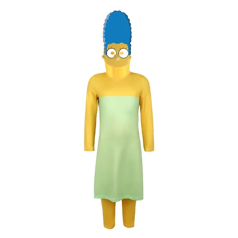 DY 20252025   Complete Simpson Anime Cosplay Set, Stage Performance, Parent-Child