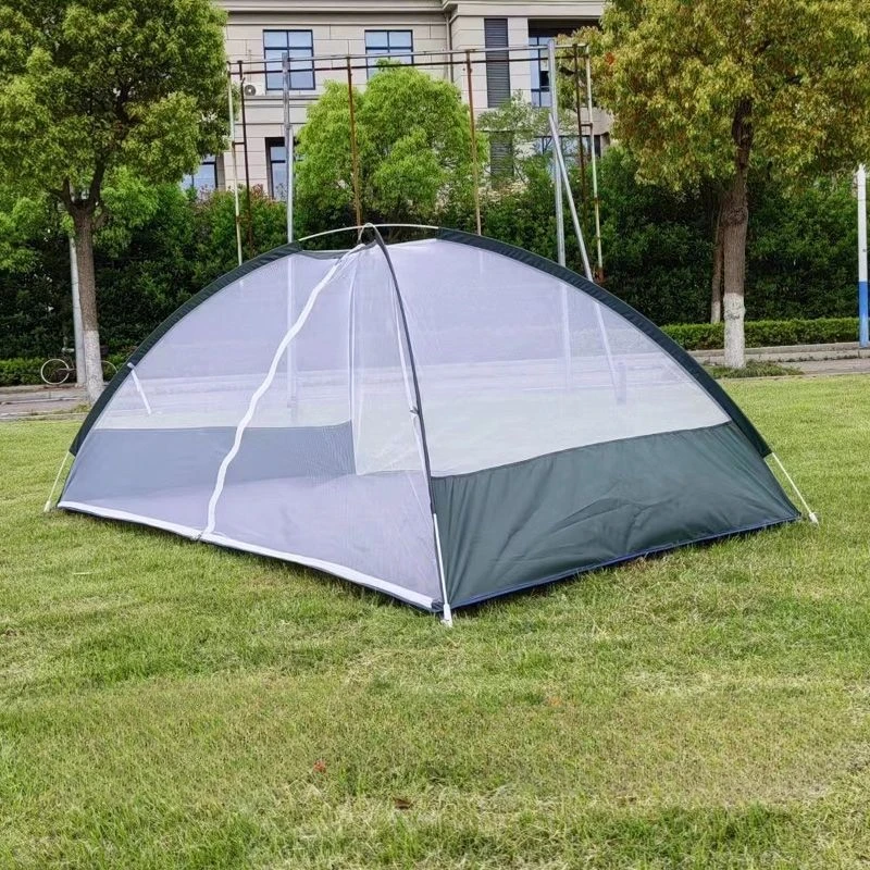 Outdoor Mosquito Net Free Installation Camping Travel Ground Laying Portable Foldable Repellent Single Double Anti-mosquito