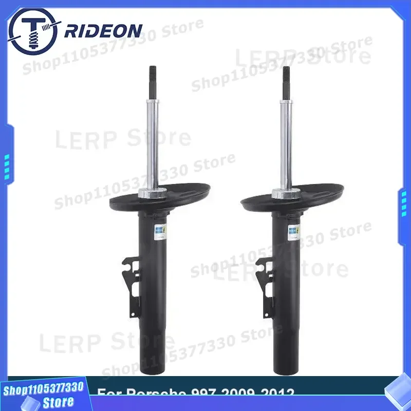 1 Pair Front Left Right Air Suspension Shock Absorber Strut With PASM For 997 2009-2012 99734304200
