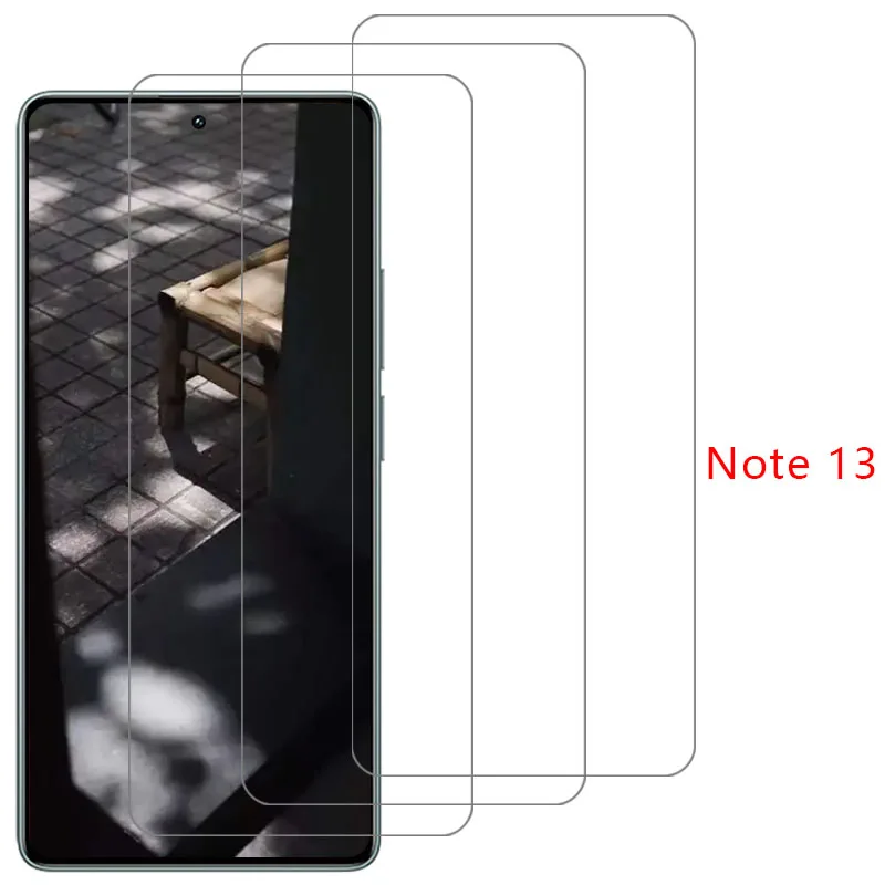Защитное закаленное стекло для Xiaomi Redmi Note 13 4G/5G, защитная пленка для экрана Redmi Note 13 (4G/5G)