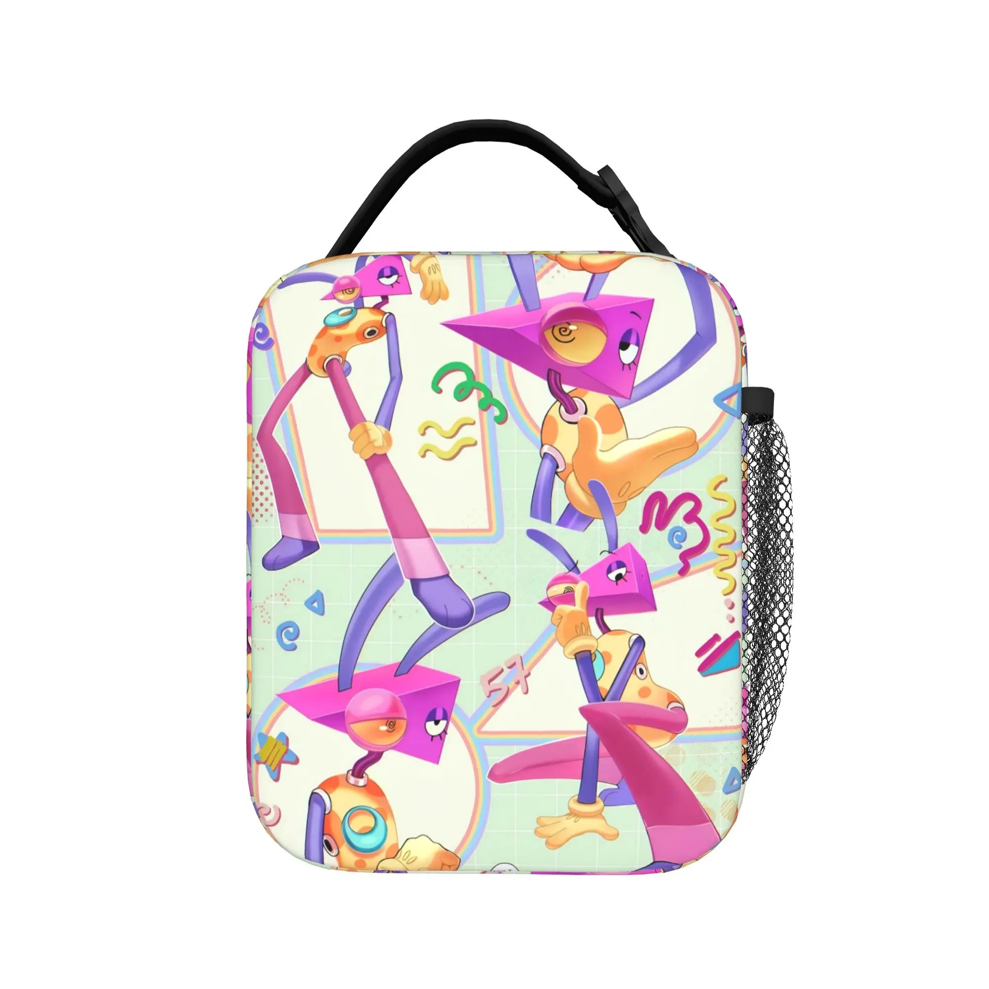 Zoobles Insulated Lunch Bag Leakproof A-Amazings D-Digitals C-Circuse Reusable Cooler Bag Tote Lunch Box Work  Travel Men Women