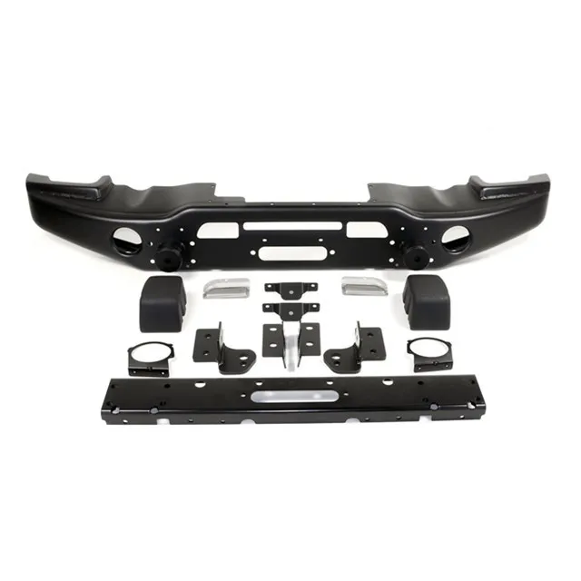 

Auto Parts Car Accessories Heavy Duty Steel Front Bumper Without Bull Bar For Jeep Wrangler JK 2007-2017
