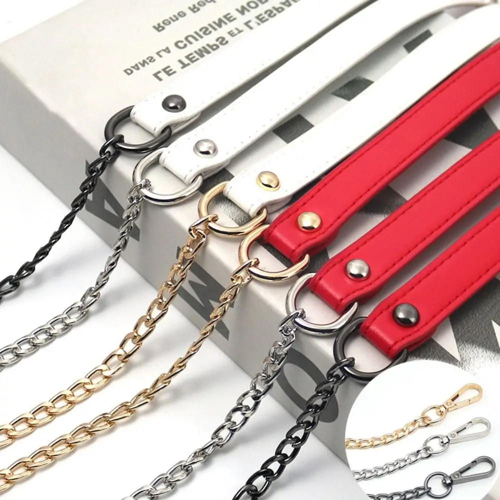 

120cm Durable Replacement Bag Accessories DIY Handbag Handle Chain Shoulder Bag Straps Purse Chain Belt Bag Metal Chains