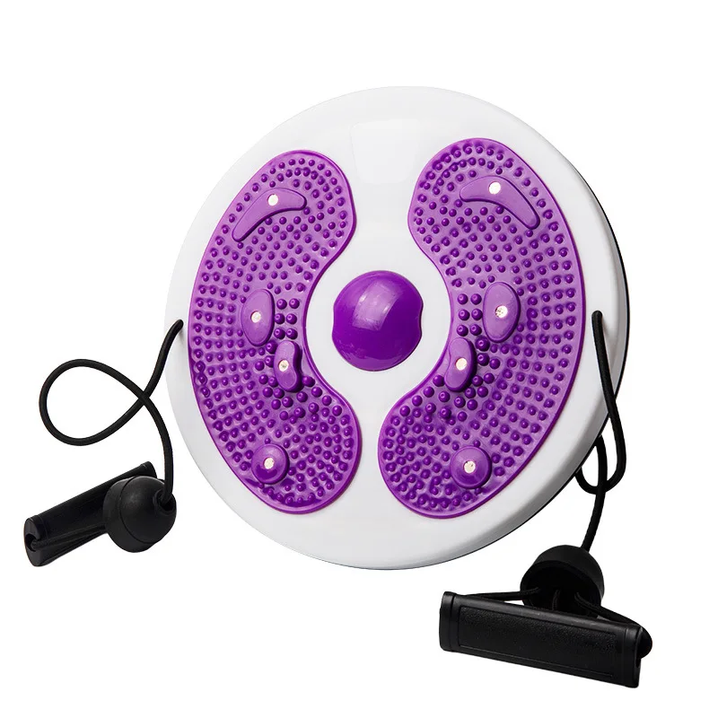 Picture 6: Fitness Waist Twisting Disk Home Exercise Equipment Dance Machine Pull Rope Abdominal Trimmer Rotating Twist Trainer