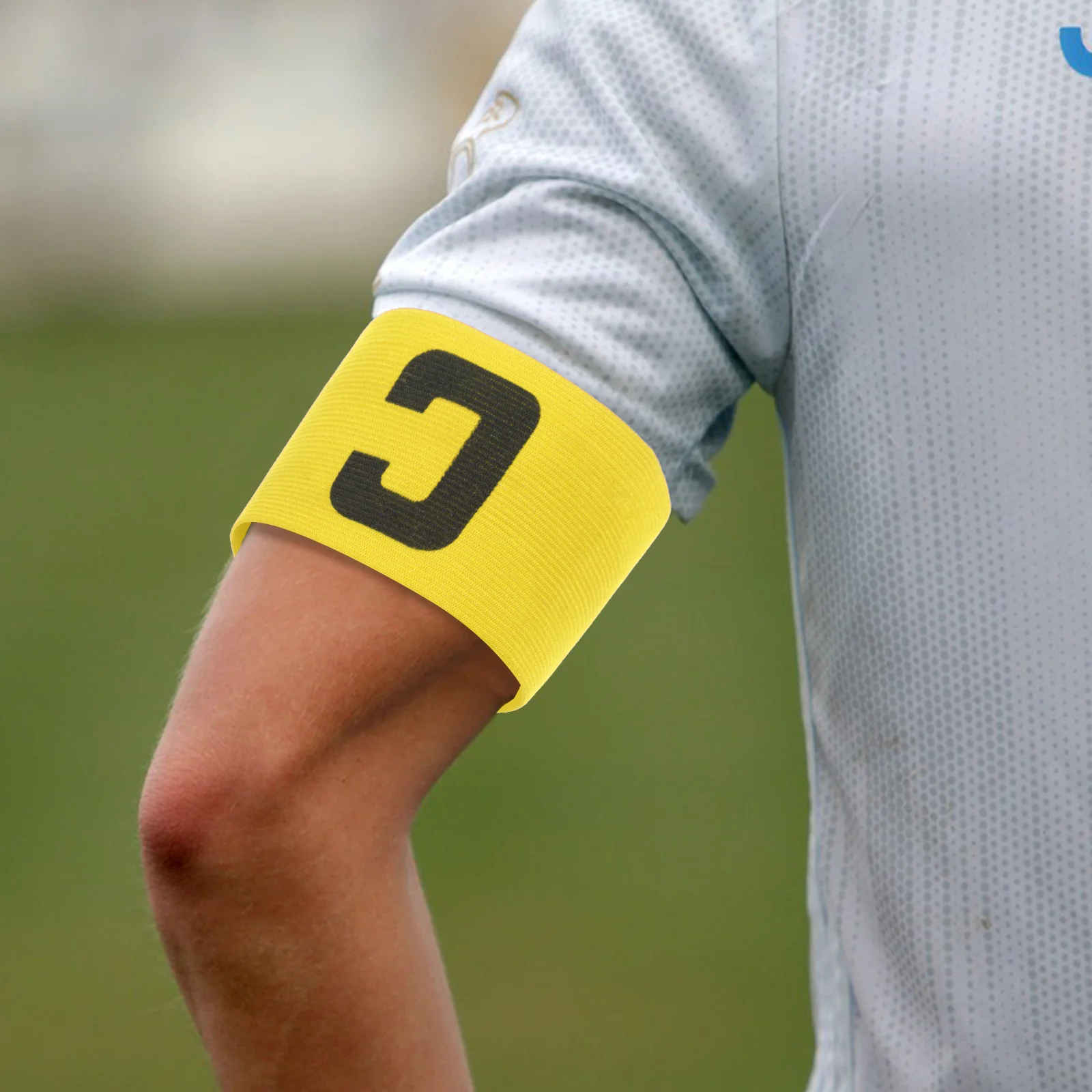 6-teilige Aufkleber für Fußball, Sportarmbänder, farbige Teamleiter, Schild, verschleißfest