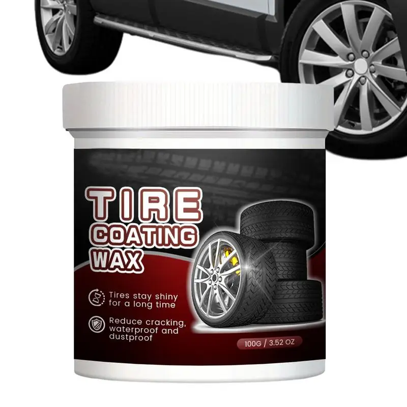 

Car Tire Cleaner Coating Wax Car Detailing Rust Remover Fast-Acting Tire Cleaner Cleaning Wax Rim Cleaner 100g Dust Remover For