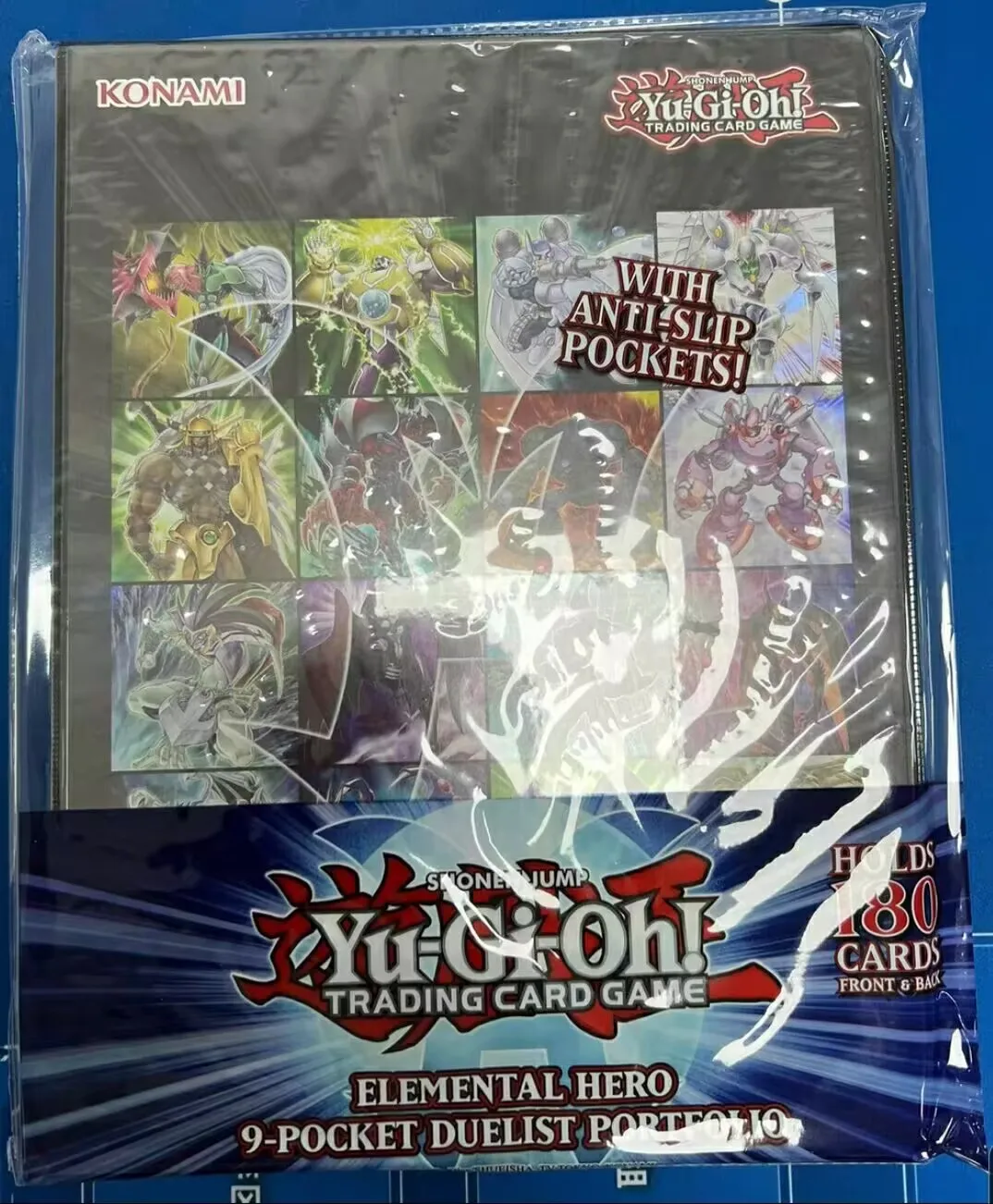Yugioh KONAMI Duel Monsters TCG Elemental HERO Official Collection 9 Pocket Sealed Duelist Portfoilio Binder
