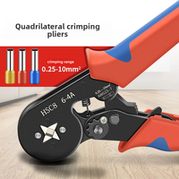 Hsc8 6-4a European Style Manual Cold Press Pliers Tool Kit Hand Terminal Block Connector Crimping Wire Cutter Pliers