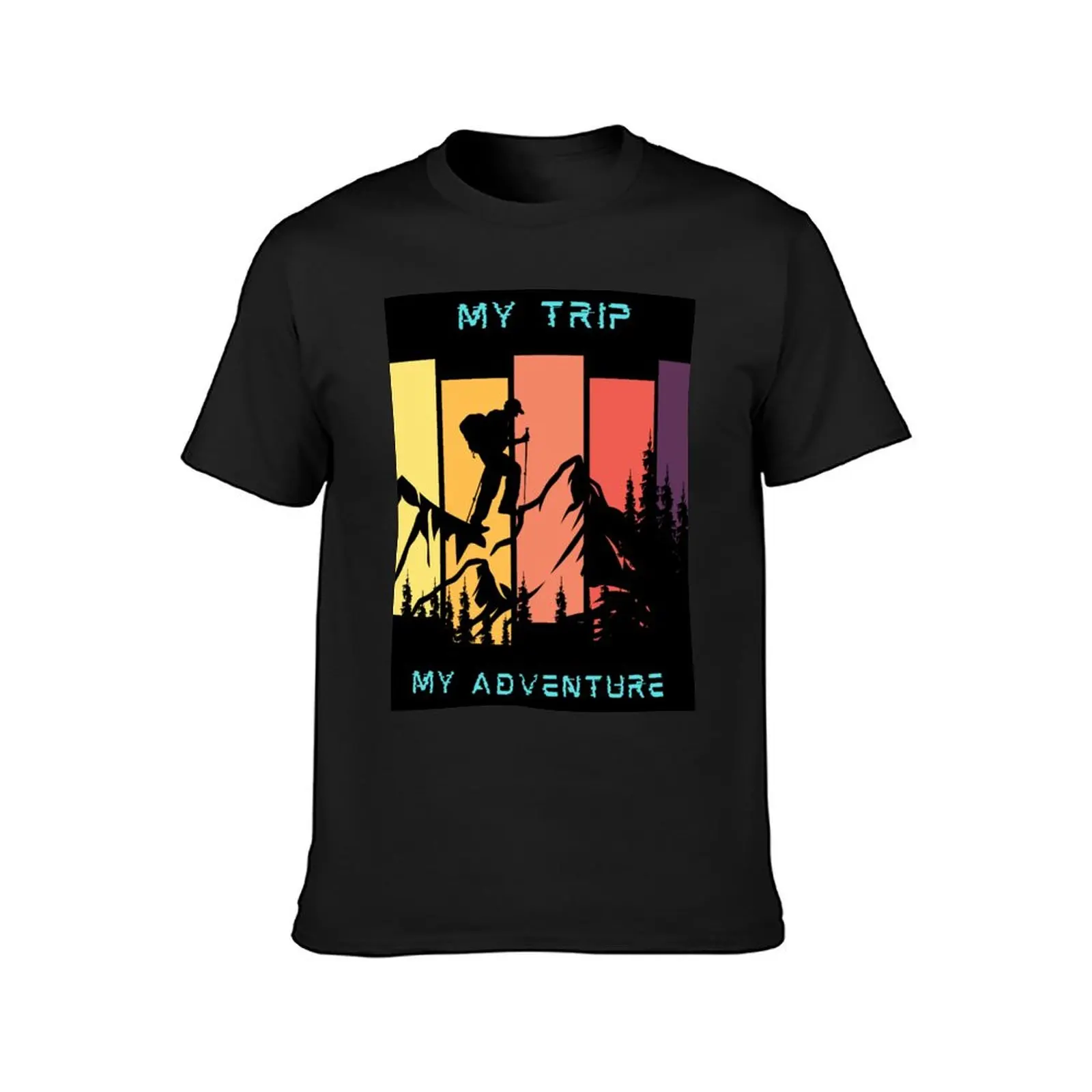 Wilderness trekking mountaineering hiking nature jungle adventure T-Shirt customs design your own Blouse mens champion t shirts