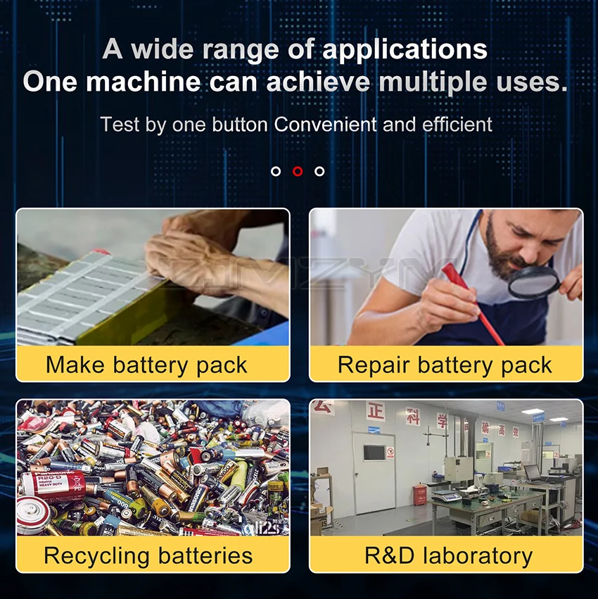 T-688 rilevatore completo di Tester di resistenza interna di tensione di capacità della batteria al litio ad alta precisione 36/55/67/84V