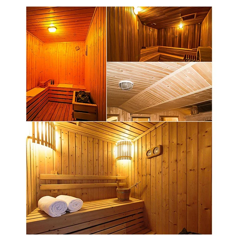 

N08R For Sauna Steam Room Bathroom Use Explosion-Proof Light Lamp Moisture-Proof Lamp