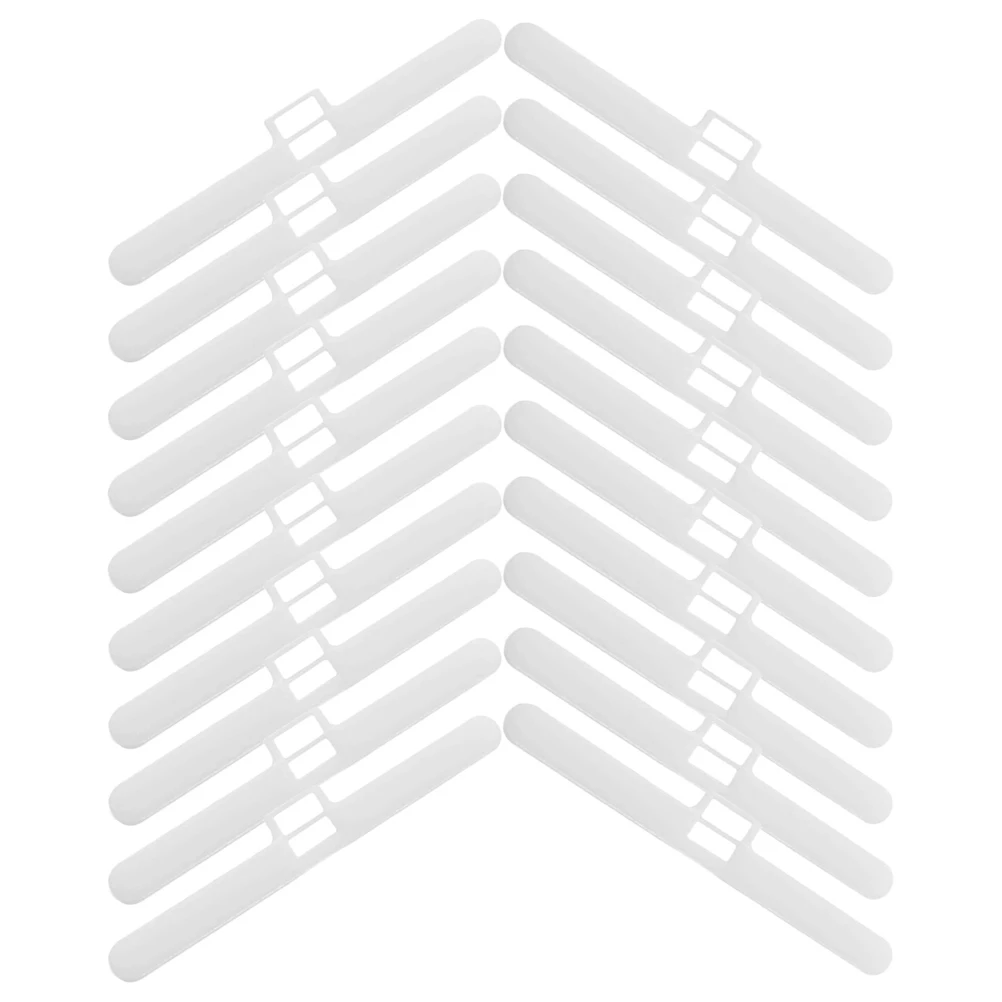 

20Pcs Durable Plastic Vertical Blind Slat Hangers Window Curtain Accessories For Home Office