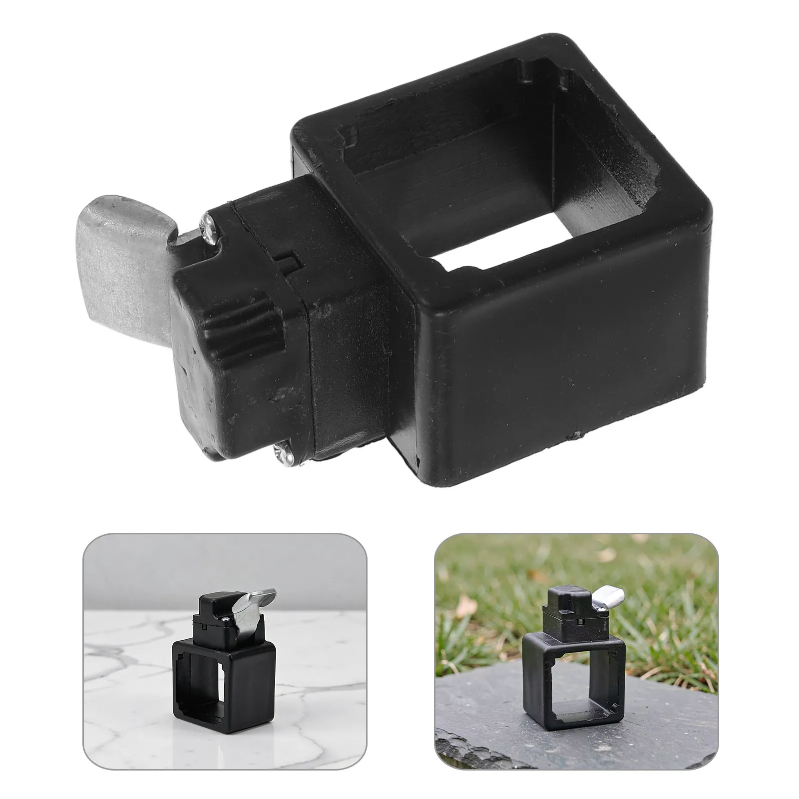 Pop Up Canopy Latch Patio Umbrella Pole Clip 3.5cm Square Canopy Replacement Lock Outdoor Garden Umbrella Leg Bracket Tent Frame