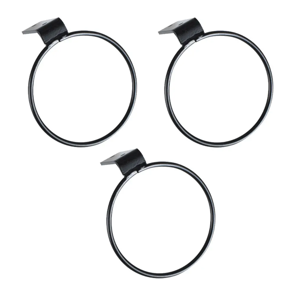 

Набор из 3 черных кронштейнов для подвешивания растений, держателей для цветочных горшков, декоративных подставок для сада, балкона, патио