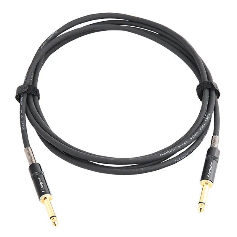 Flanger 3M electric guitar cable 3 Meters/ 10 Feet Electric Guitar Cable Bass Connection Wire Cable Angle Plug DJ Equipment