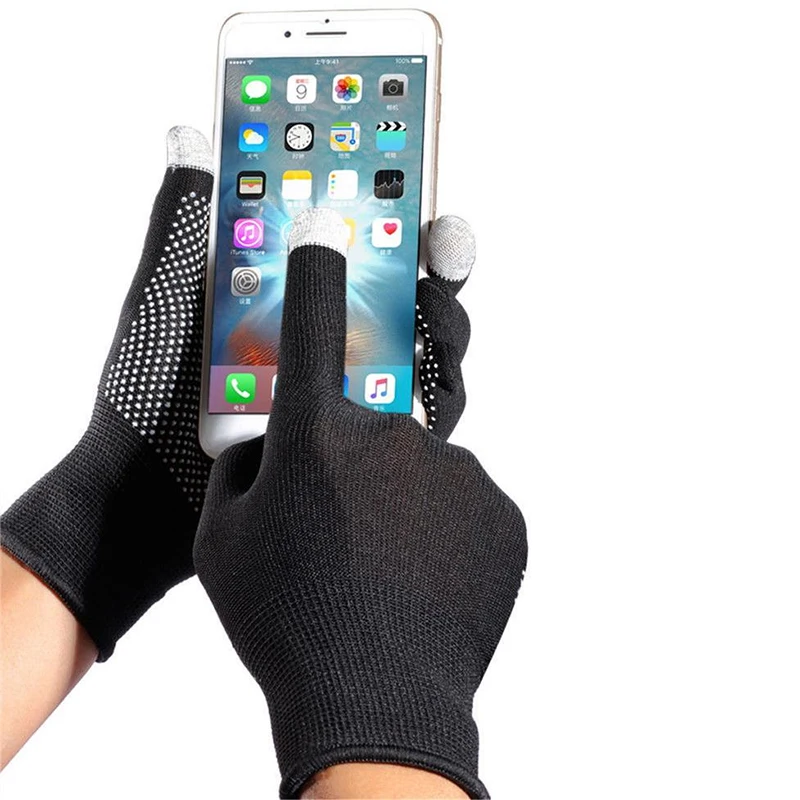 6pairs Gloves Thin Labor Protection Wear-Resistant Nylon Work Breathable Glue Non-Slip Packing Work Mold Handling Outdoor Riding