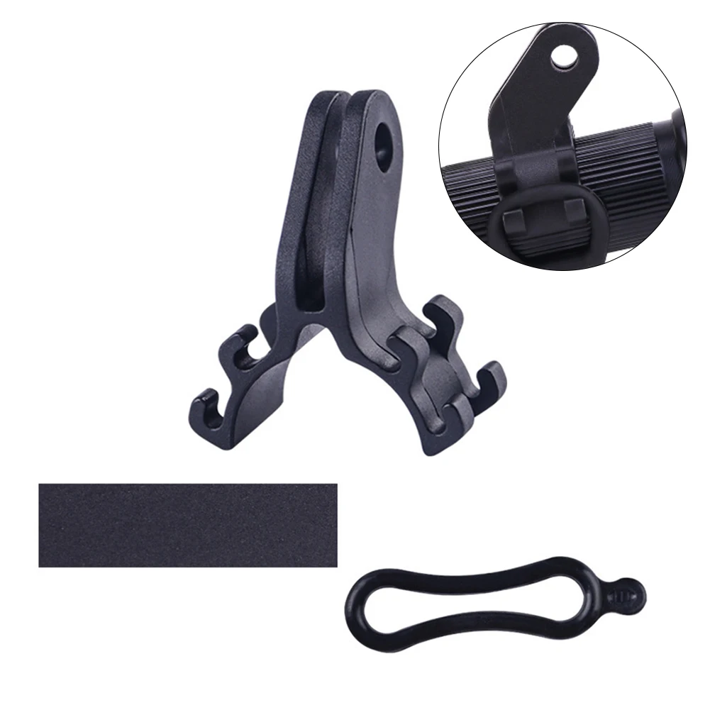 Druable High Quality Material Practical Bracket Silicone Strap Clamp Clip Extension Mounting Flashlight Mount Torch