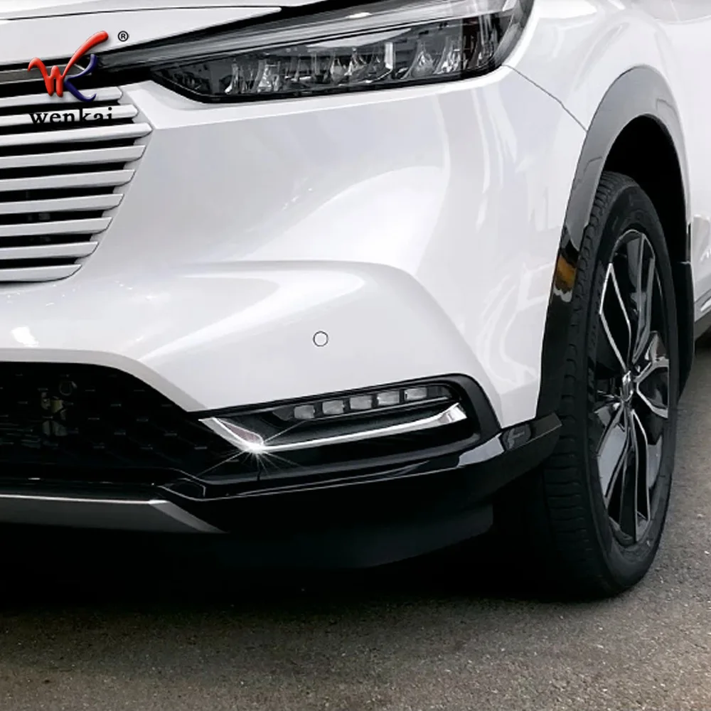 

Для Honda Vezel HR-V E:HEV 2021 2022 2023, хромированная передняя и задняя противотуманная фара, крышка противотуманной фары, накладка на бампер, украшение, Стайлинг автомобиля