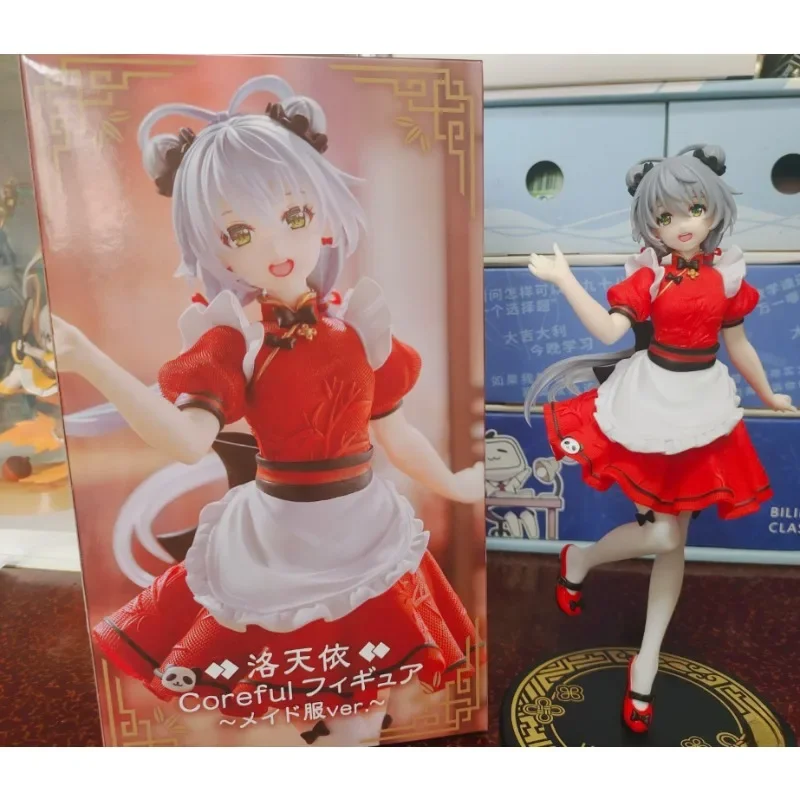 

Оригинальный подлинный TAITO Coreful Vsinger 18 см Luo Tianyi костюм горничной ПВХ экшн-модель игрушки аниме фигурка для детей оптом