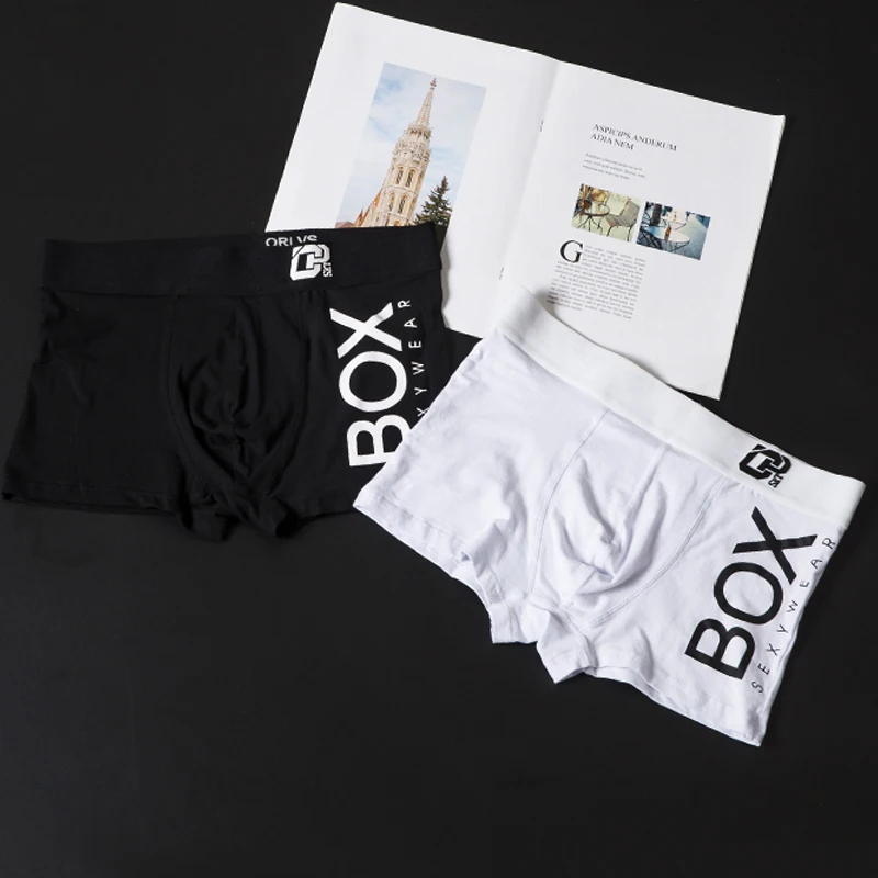 Sexy Men Unerderwear Boxer Shorts Men's Boxer Briefs Boxers Man Underwear Hot Men's Square Panties Short Pants and Shorts Gifts