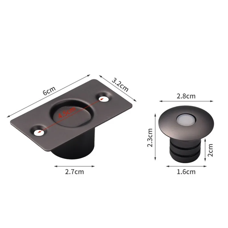 Door Stops Heavy Duty Magnetic Invisible Door Stopper Catch Hidden Stainless Steel