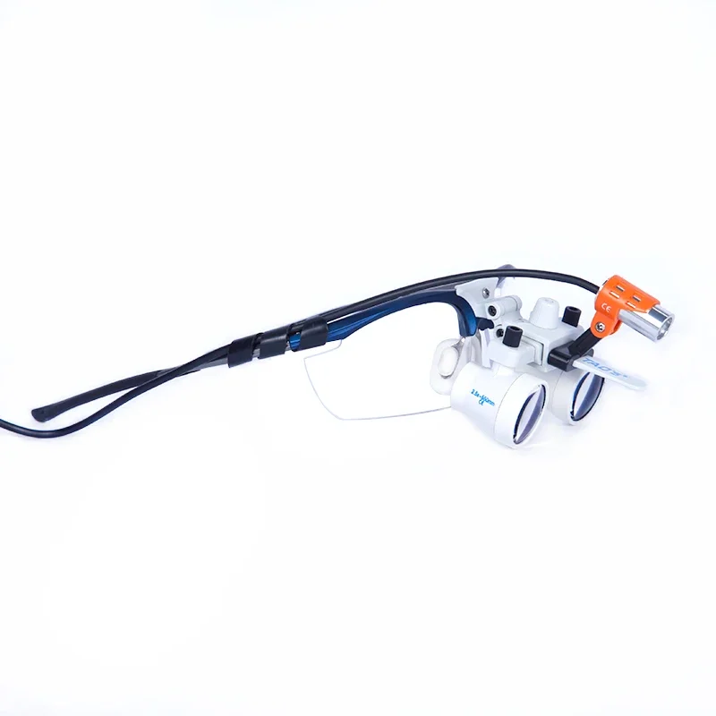 TAO'S NS2.5x-P2-550mm (أبيض) + 191 مصباح أمامي/مصباح أمامي 2.5x مسافة عمل طويلة عدسات/زجاج/مكبرة