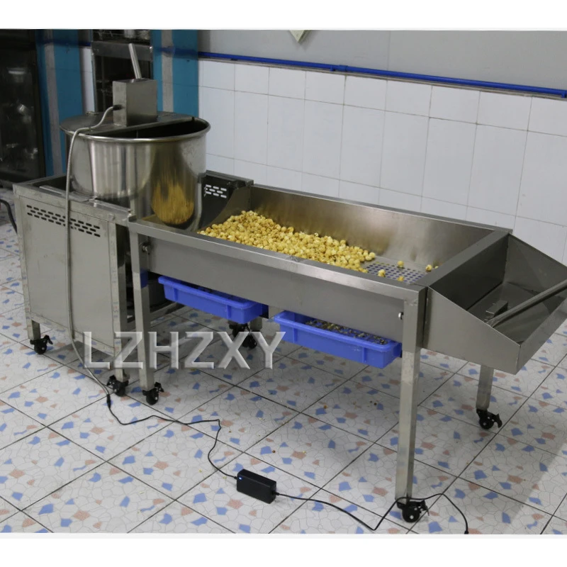 Sphericity Fuel Gas Popcorn Machine Commercial Fully Sutomatic Large Restaurant Stainless Steel Make Manufacture Popcorn Equipme