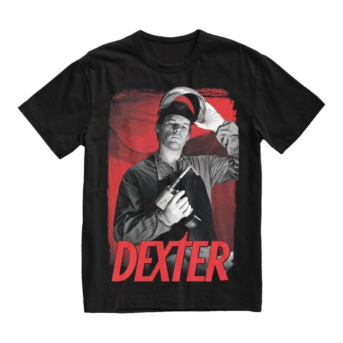 Relaxed Cotton Retro T-shirt for Men, Trendy Gulf Butcher T-shirt for Both Men and Women, Same Style for Both Genders