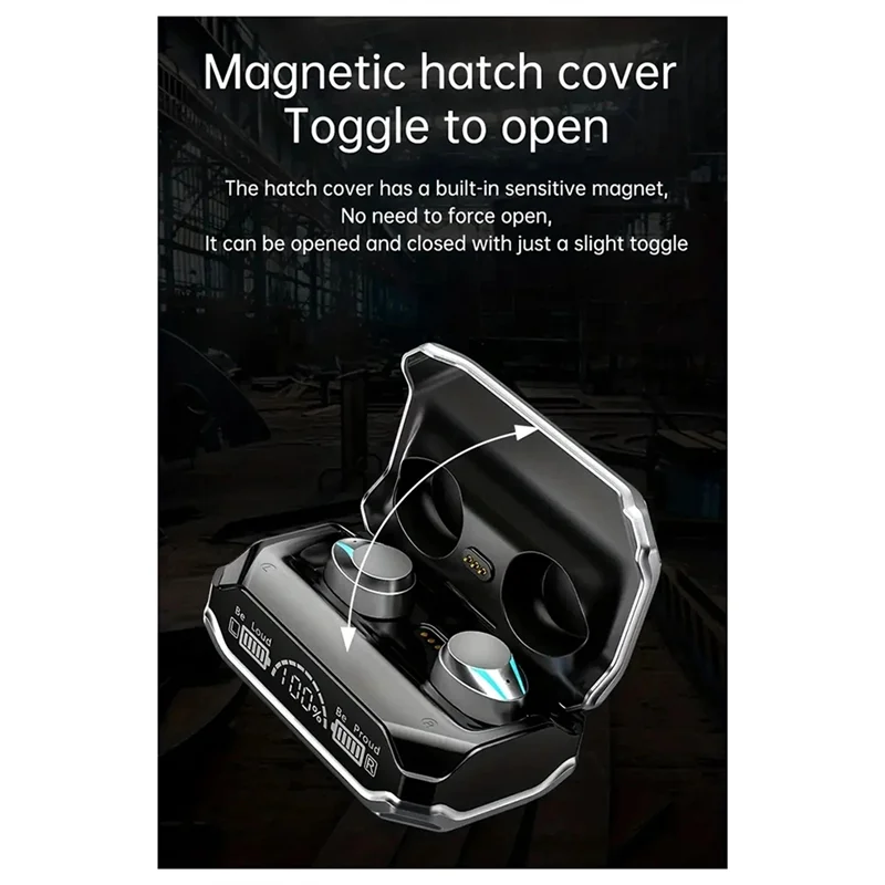 

Excellent-M41 TWS Wireless Bluetooth Headset V5.3 Noise Reduction Earphones Touch Control Sound Stereo Earbuds Sport Waterproof