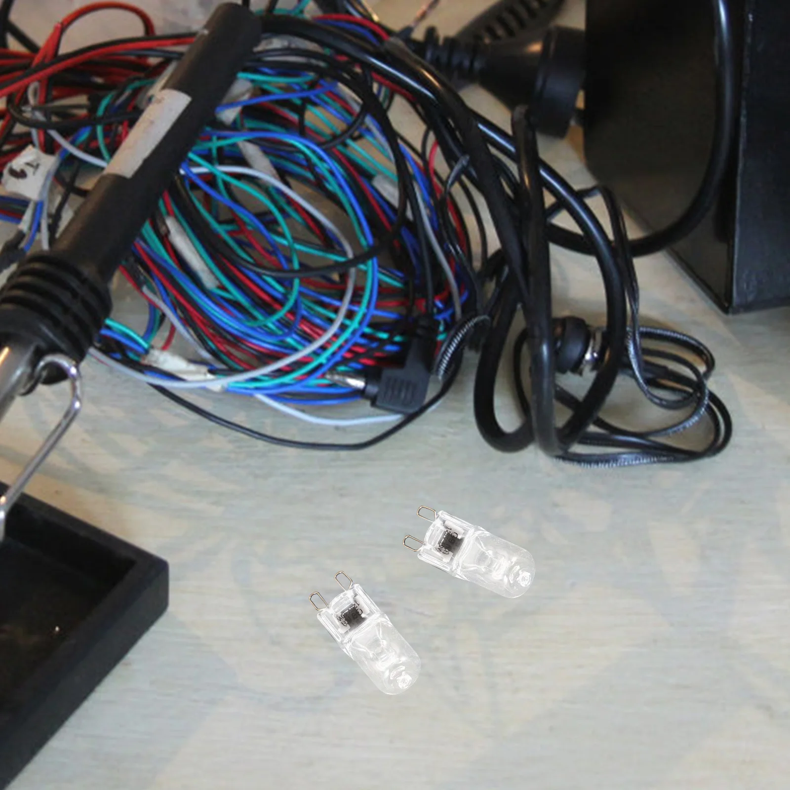 

10Pcs 25W 40W Heat-Resistant Oven Light Bulb G9 120V Halogen Lamp High Luminous Flux Oven Lamp Heat-Resistant Bulb