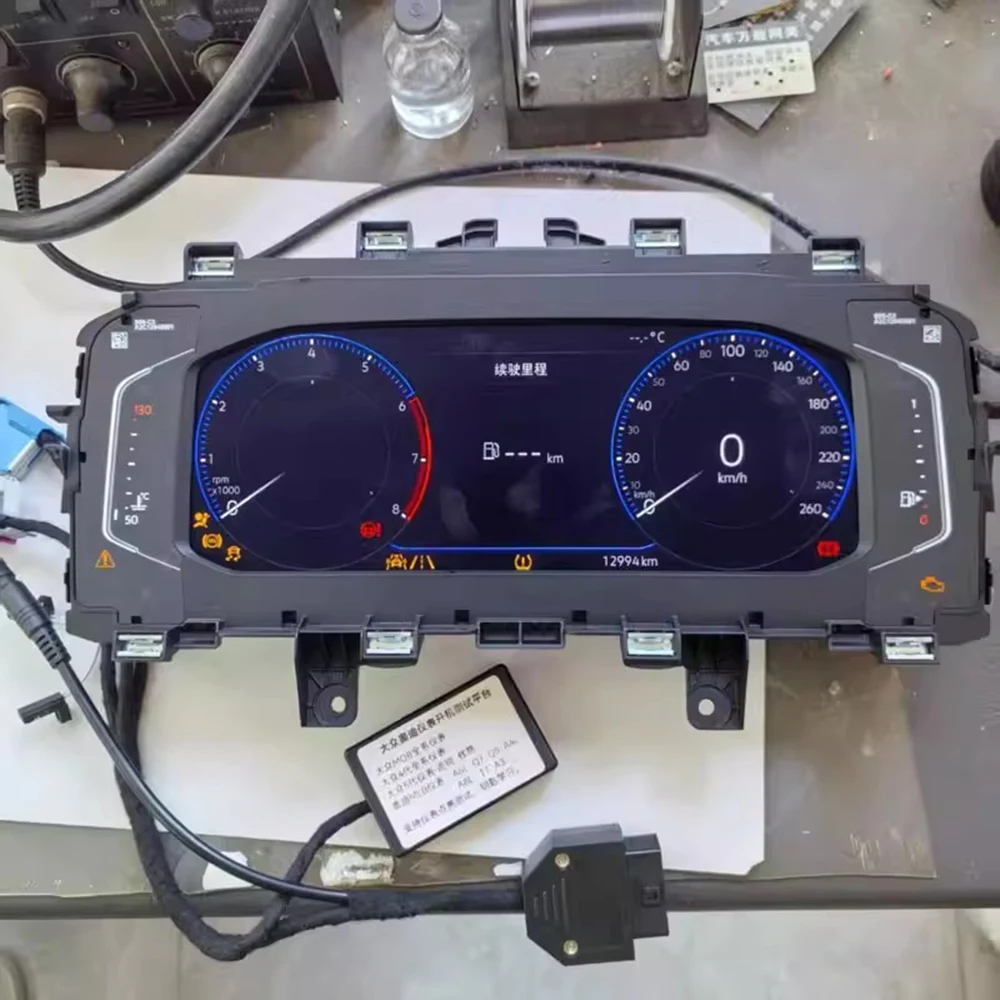 Car MQB MLB Cluster Test Platform Dashboard Cable Kit for VW for Skoda SEAT for Audi A6 A8 A4 MQB Car Instrument Power On Cables