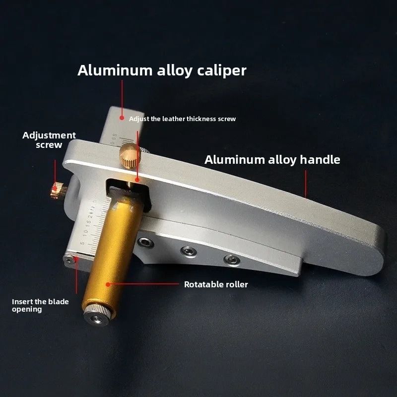 DIY belt cutter leather wire cutter leather goods making tool thickness adjustment cutter 6
