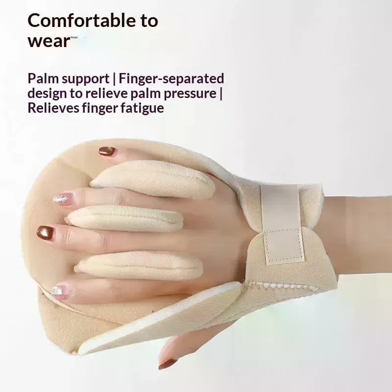 1/2PCS Model Built-in Finger Separator Hand Brace Support Orthopedic Wrist Rest Arthritis Rehabilitation Hand Pad