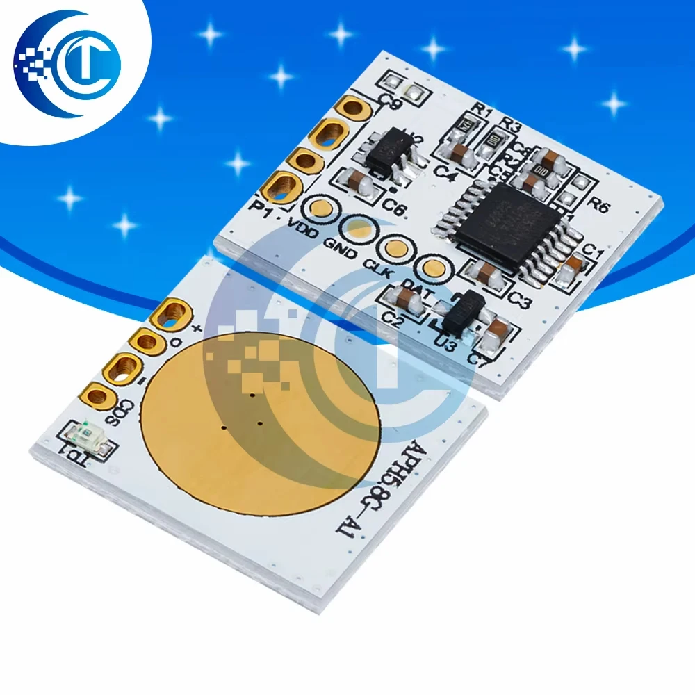 5.8GHz Radar Sensor Module: Ideal for Corridors, Staircases, Garages – Compatible with LED Lighting (Bulbs & T8 Tubes)