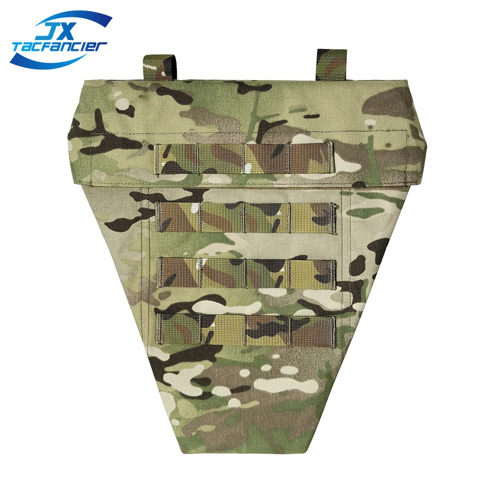 

Tactical Front Lap Panel Cage Body Armor Crotch Groin Protective MOLLE Abdominal Flap EVA Foam Panel Hunting Vest Accessories