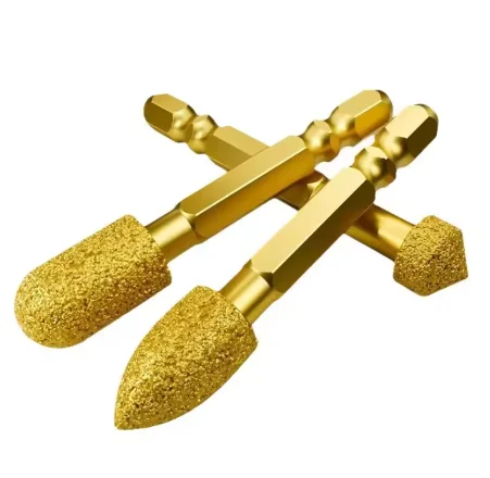 Universal Shank Diamond Grinding Head 6mm Brazed File for Cast Iron Stainless Steel Ceramics Stone - Polishing & Engraving Tool