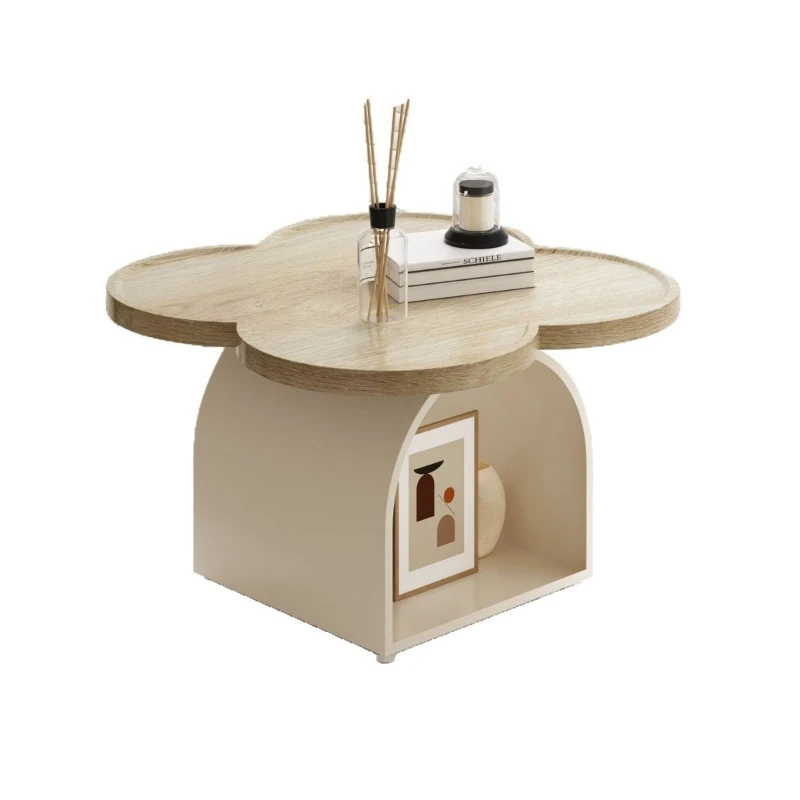 

Bay window coffee table small table 2026 new light luxury several three-piece set bedroom tatami tea table