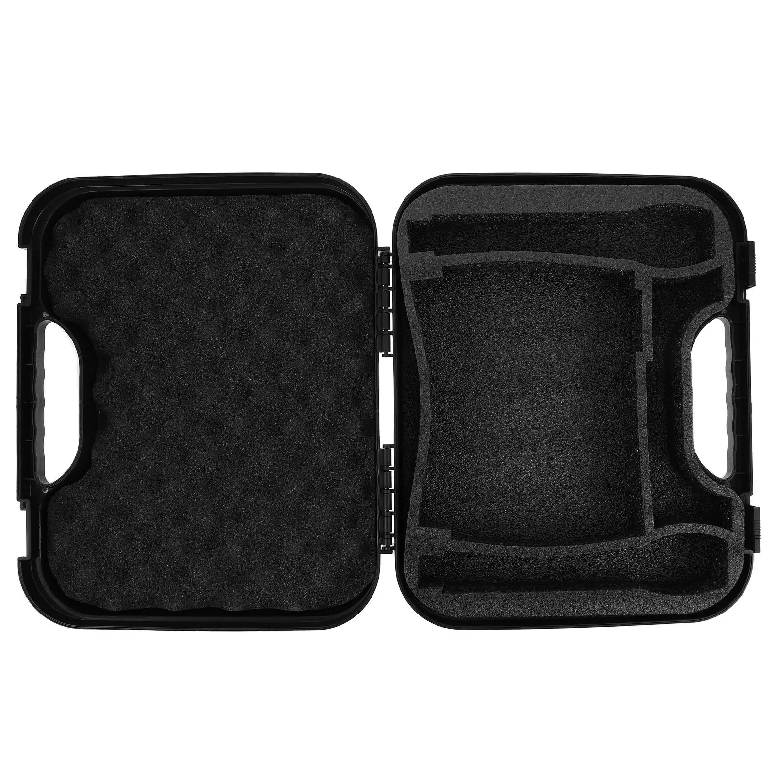

Microphone Storage Box Home Recording Equipment Metal Case Carrying Plastic Holder Electronics Pouch Travel