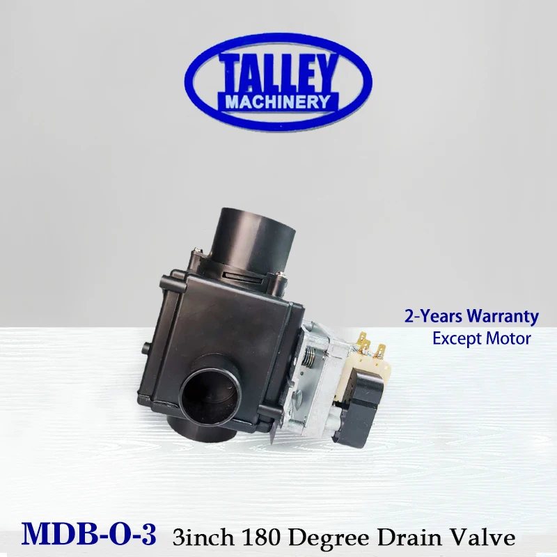 Revisión y Evaluación del Válvula de Drenaje TALLEY 3inch 180° MDB-O-3 para Speed Queen 380629 DEPEND O DRAIN