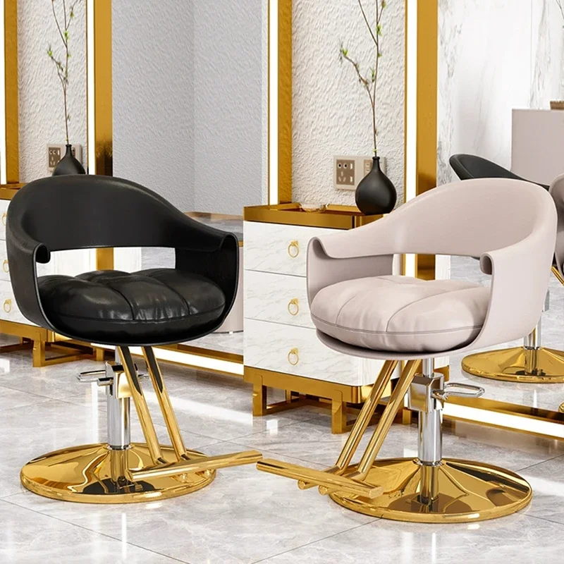 Barber Shop Barber Chair Hairdressing Chairs Hair Salon Cutting Hairdressing Chairs Stools Taburete Ruedas Saloon Furniture