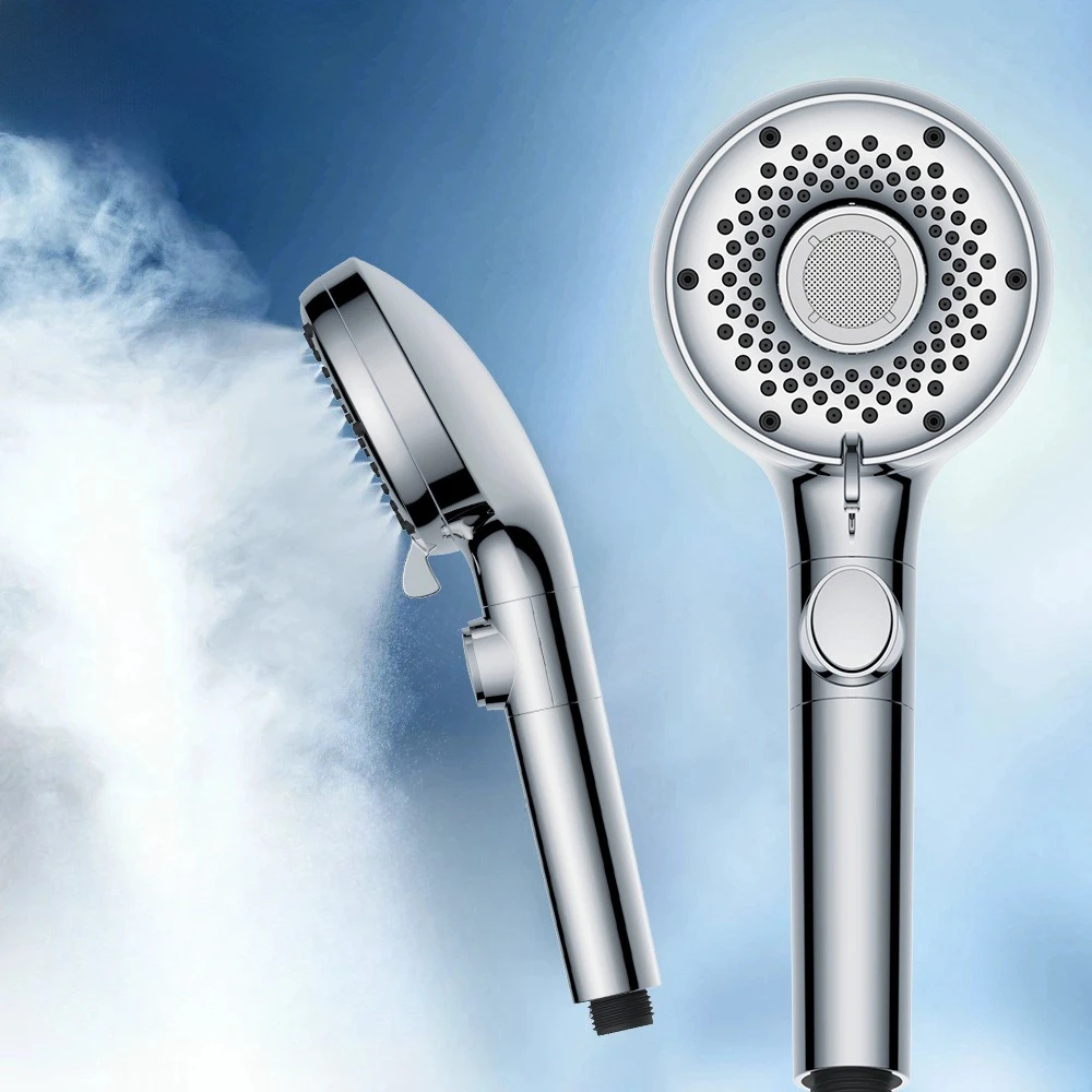 

Home Minimalist Showerhead, Bathroom Water Heater, Shower and Bath Head, One Click Water Stop Showerhead