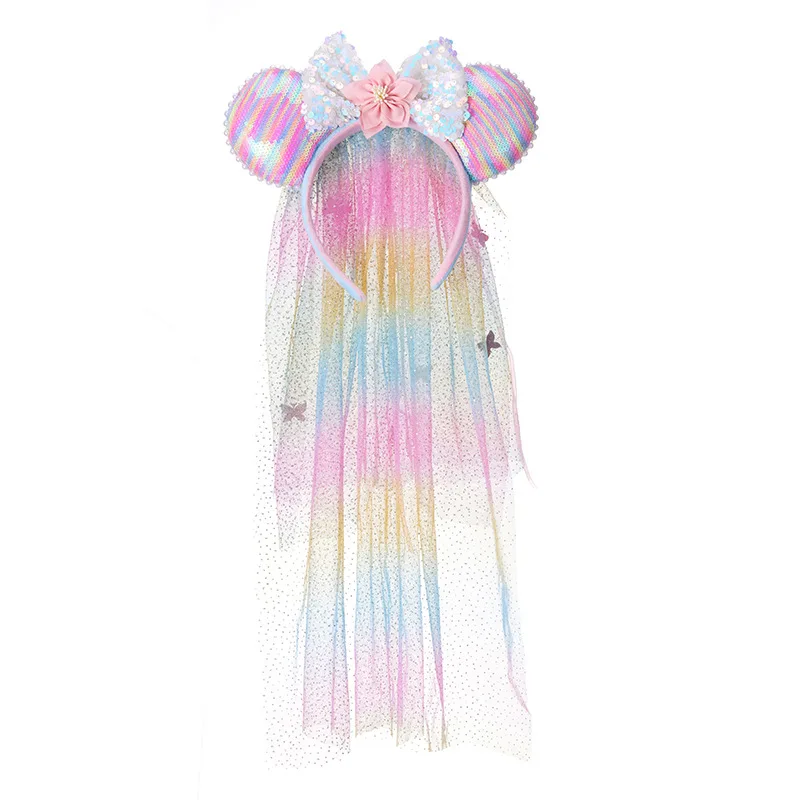 Mouse Headband with Tulle, High-Crowned Style, Suitable for Amusement Parks and Similar Settings view 6
