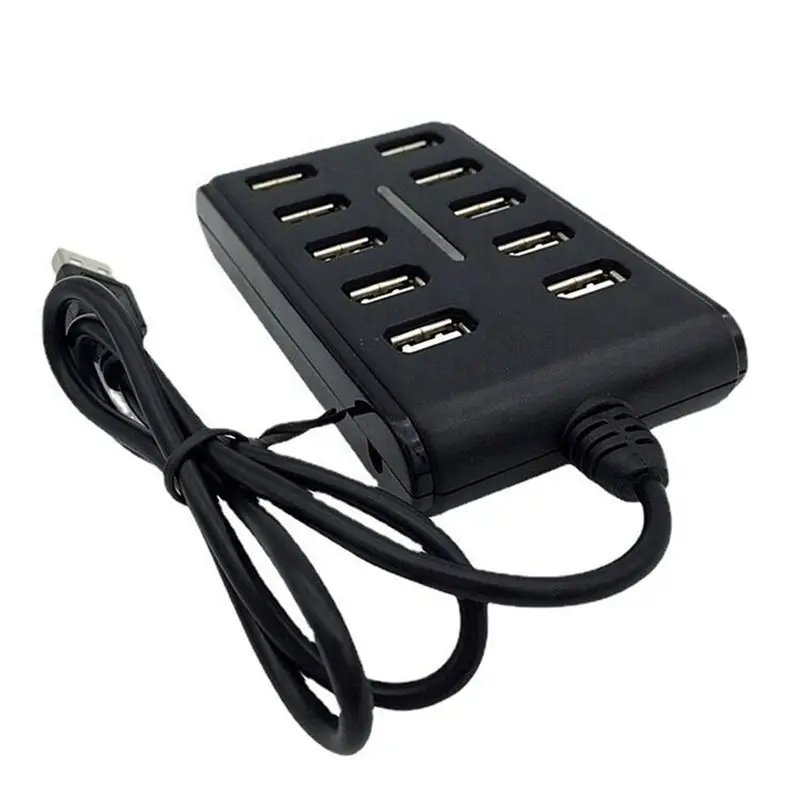 

Classic-3X 10 Port High Speed Extension Cable USB 2.0 Hub Adapter For Laptop PCB Interface Device