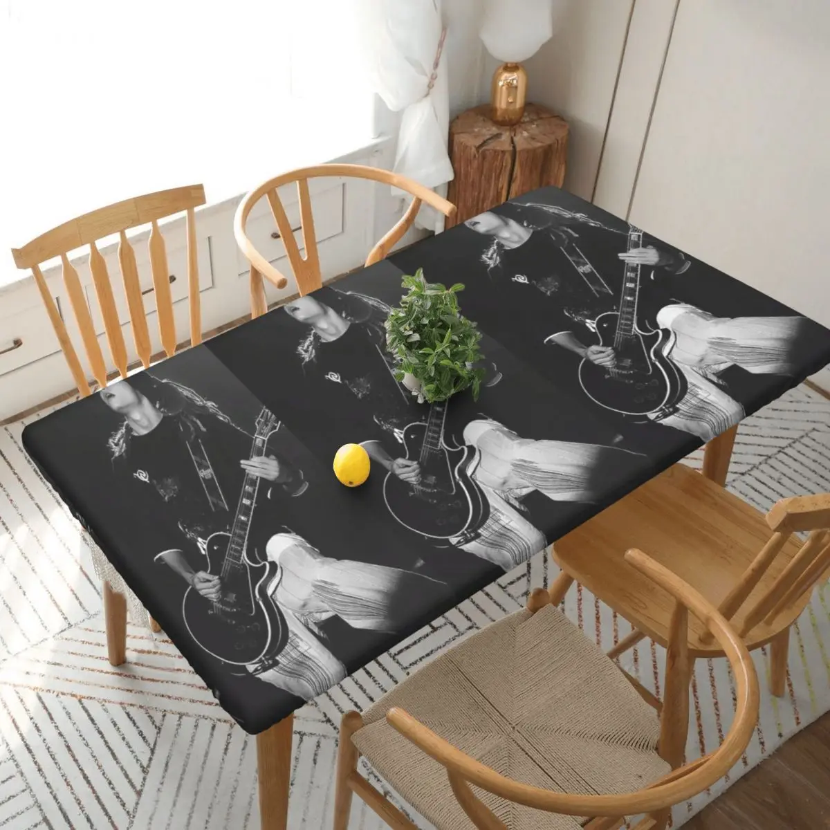 Tokio Hotel Tom Kaulitz Music Band Customized Rectangular Tablecloth Waterproof Table Cover for Dining Events Table Cloth