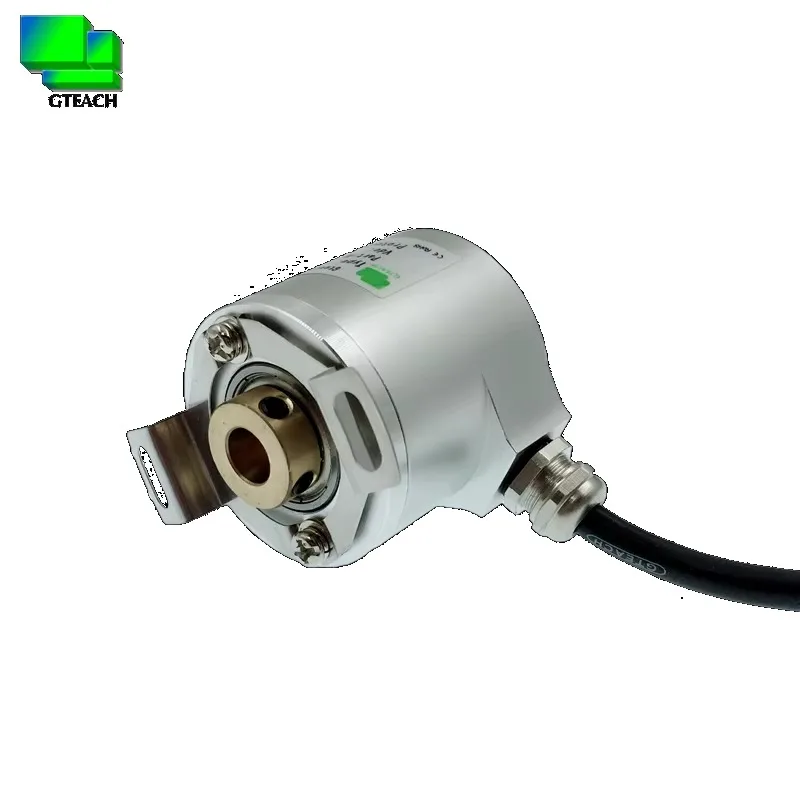 GSK08 38 OD 8mm Half Hollow Incremental Rotary Encoder 1000ppr Set Screw Fixed Industrial Level 5-24VDC