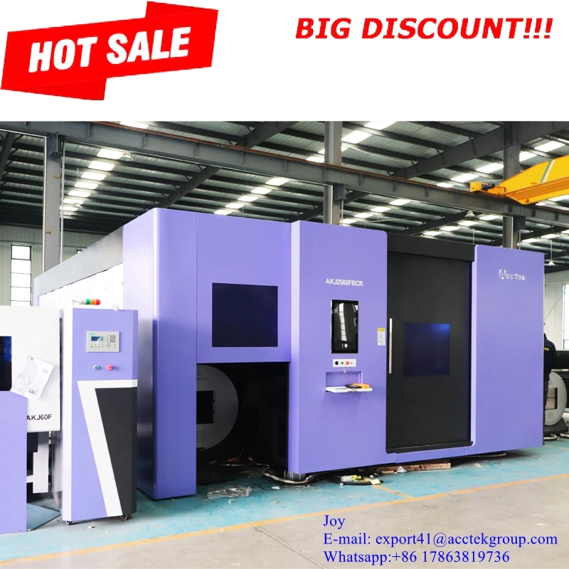 

High Power Full Enclosed 6025 6KW 12KW Metal Laser Cutter Cnc Fiber Laser Cutting Machine Sheet Metal