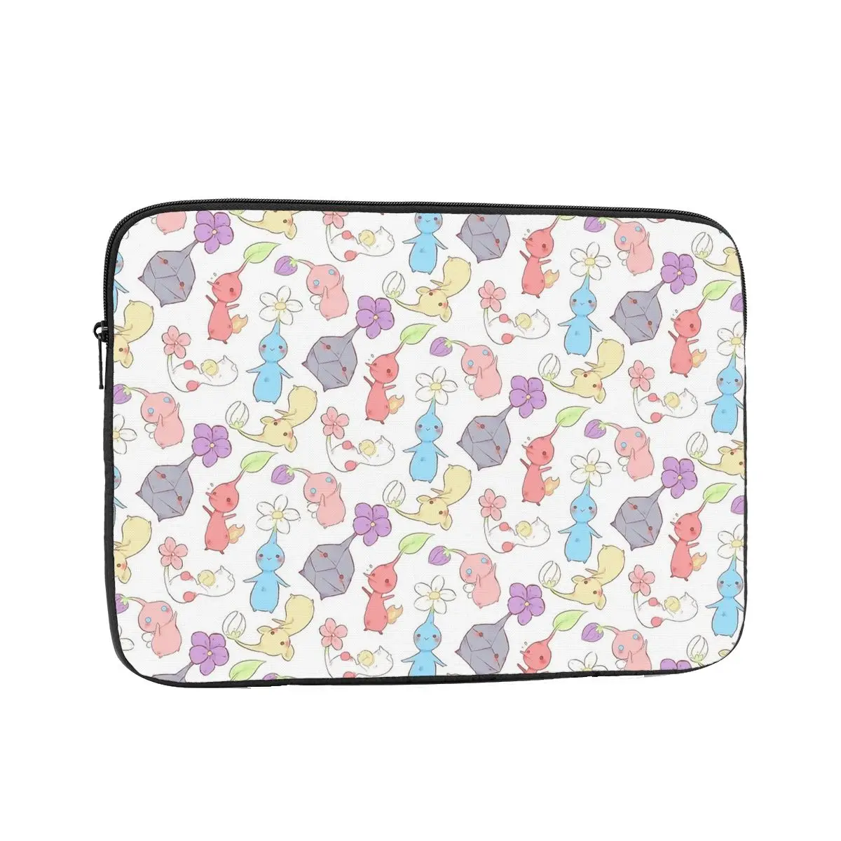 Pikmin Pattern Laptop Bag Sleeve 10 12 13 15 17 Inch Notebook Sleeve Cover Bag Shockproof Case Bag