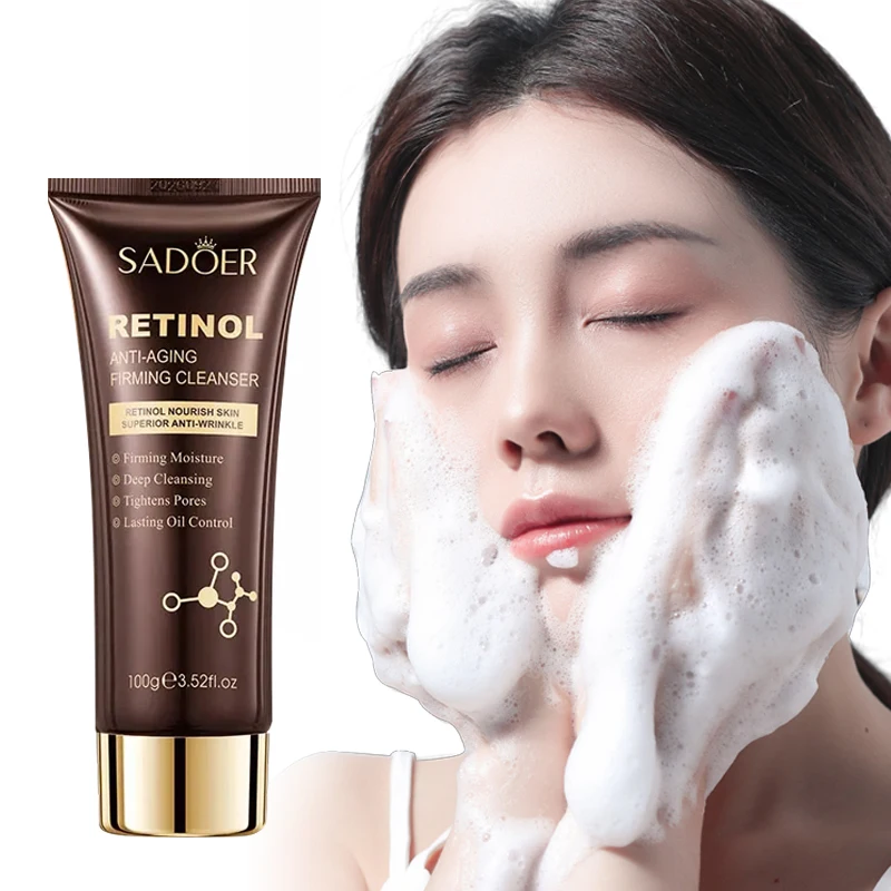 

Retinol Anti-Aging Firming Facial Cleanser Long-lasting Oil Control Gentle Cleansing Face Cleanser Skin Care